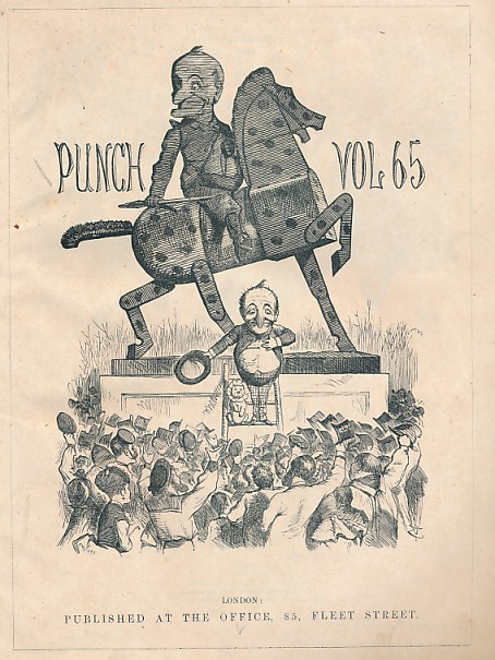 Punch, Or the London Charivari. July 1873 - June 1875. Volumes 65, 66, 67 & 68.