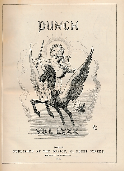 Punch, Or the London Charivari. January-June 1881 Volume 80.