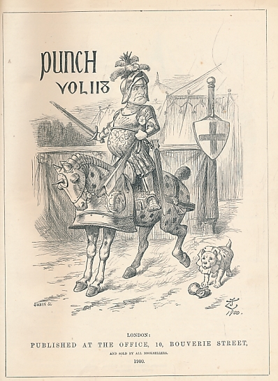 Punch, Or the London Charivari. January - June 1900 Volume 118.