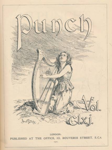 Punch, Or the London Charivari. July - Dec. 1921. Volume 161.