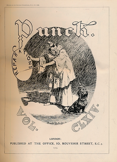 Punch, Or the London Charivari. January - June 1923. Volume 164.