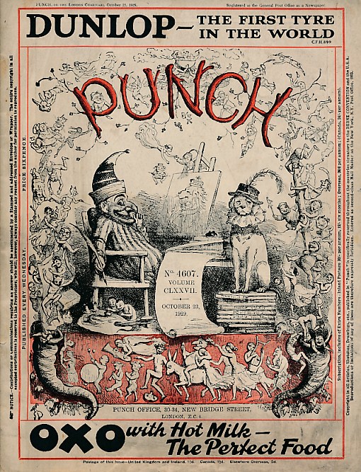 SEAMAN, OWEN [ED.] - Punch, or the London Charivari. October 23. 1929. No. 4607 Volume 177