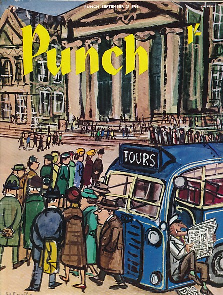 Punch, Or the London Charivari. Sep 27th. 1961. Volume 241 No. 6315