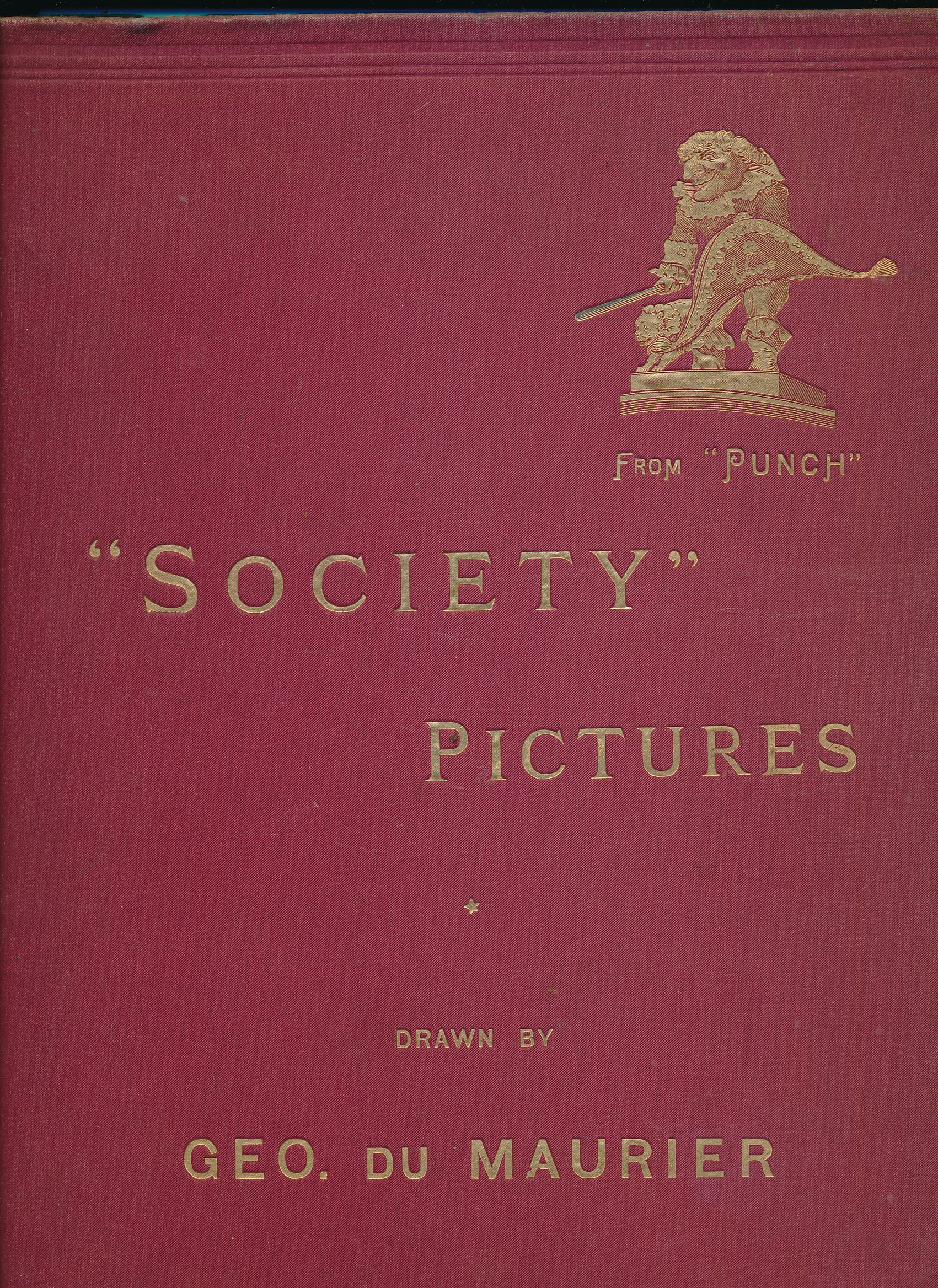Society Pictures from Punch. Volume 1.
