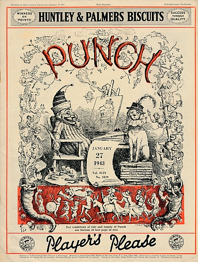 Punch, Or the London Charivari. January 27th 1943. No 5319.