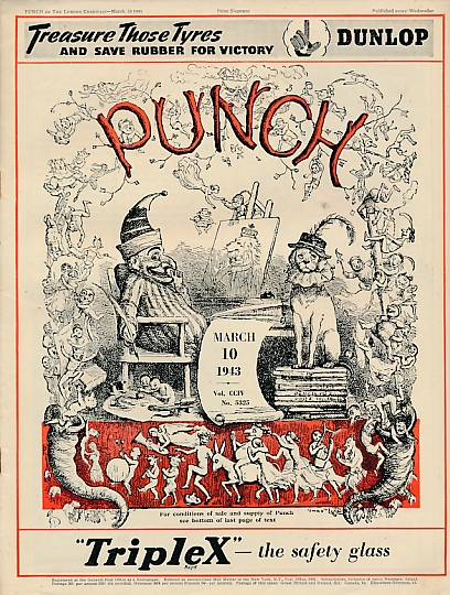 Punch, Or the London Charivari. March 10th 1943. No 5325.