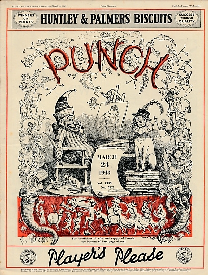 Punch, Or the London Charivari. March 24th 1943. No 5327.