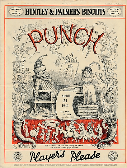 Punch, Or the London Charivari. April 21st 1943. No 5331.