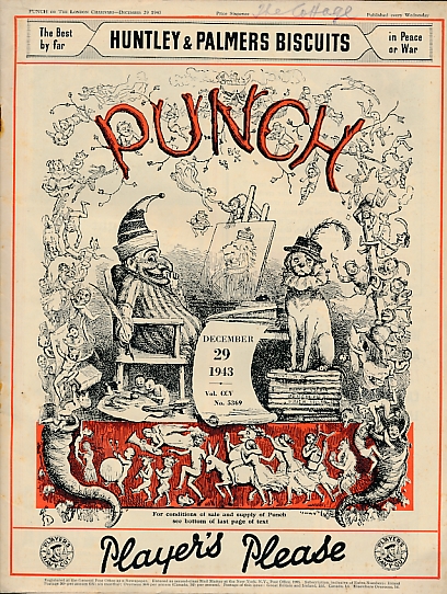 Punch, Or the London Charivari. December 29th 1943. No 5369.