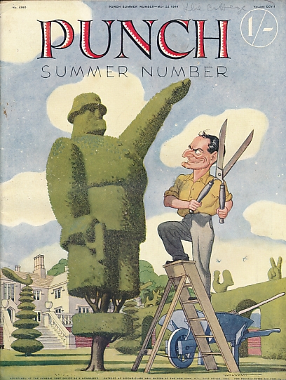 Punch, Or the London Charivari. Summer Number. May 22nd 1944. No 5390