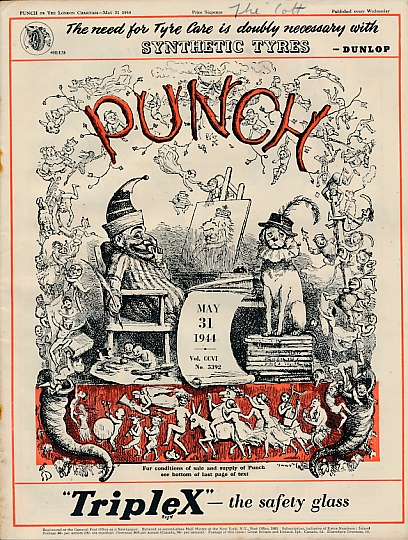 Punch, Or the London Charivari. May 31st 1944. No 5392.