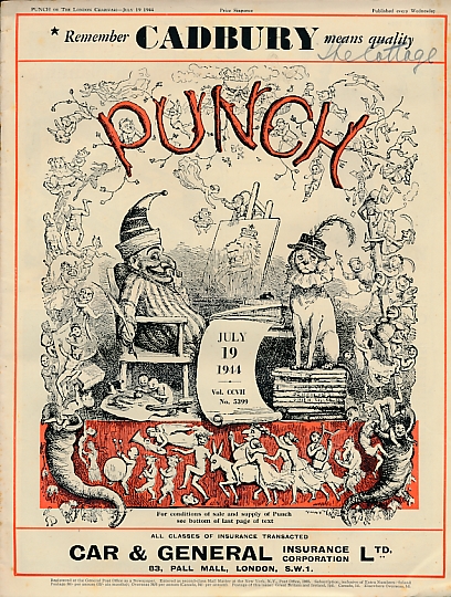 Punch, Or the London Charivari. July 19th 1944. No 5399.