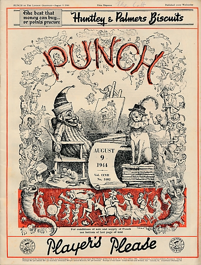 Punch, Or the London Charivari. August 9th 1944. No 5402.