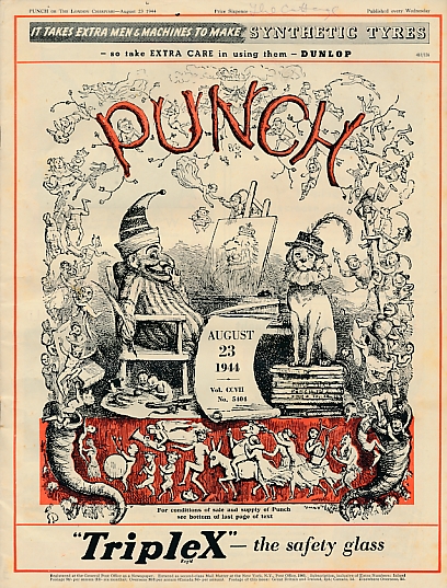 Punch, Or the London Charivari. August 23rd 1944. No 5404.