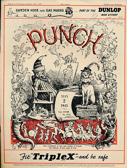 Punch, Or the London Charivari. May 2nd 1945. No 5441.