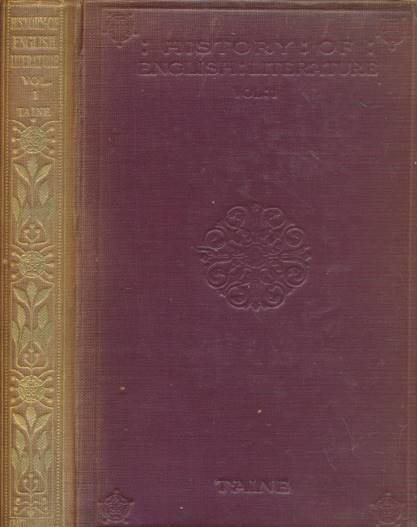 History of Englich Literature. Volume I.