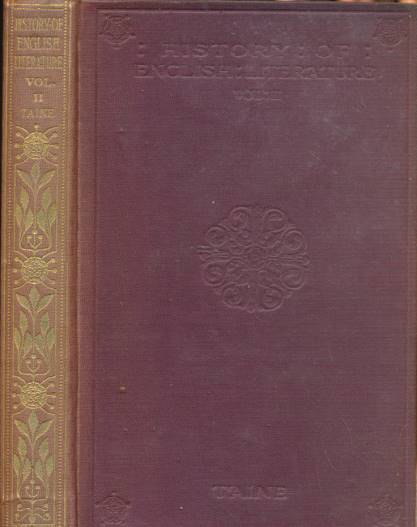 History of Englich Literature. Volume II.