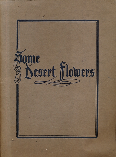 Some Desert Flowers Collected Near Cairo