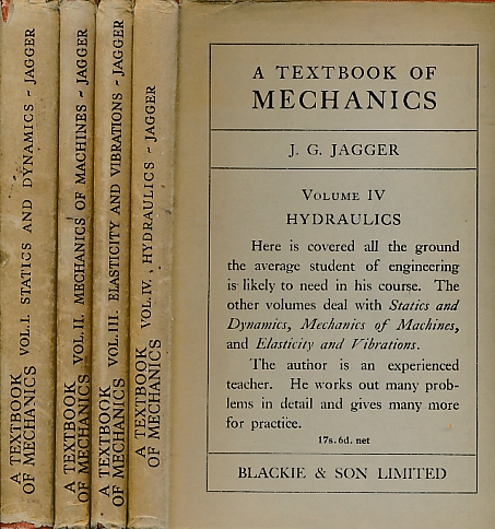 A Textbook of Mechanics. 4 volume set.