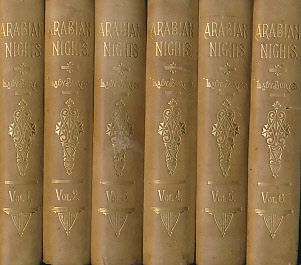 Lady Burton's Edition of her Husband's Arabian Nights. 6 volume set.