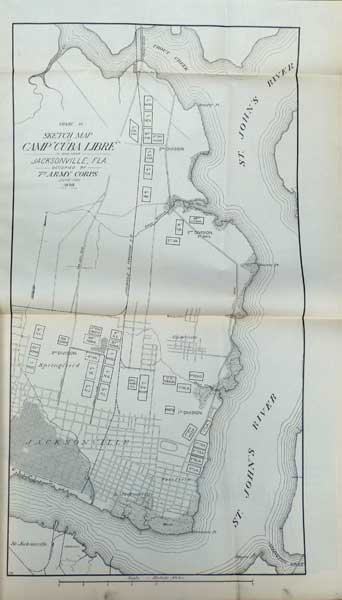 Report on the Origin and Spread of Typhoid Fever in U. S. Military Camps During the Spanish War of 1898. Volume II: Maps and Charts
