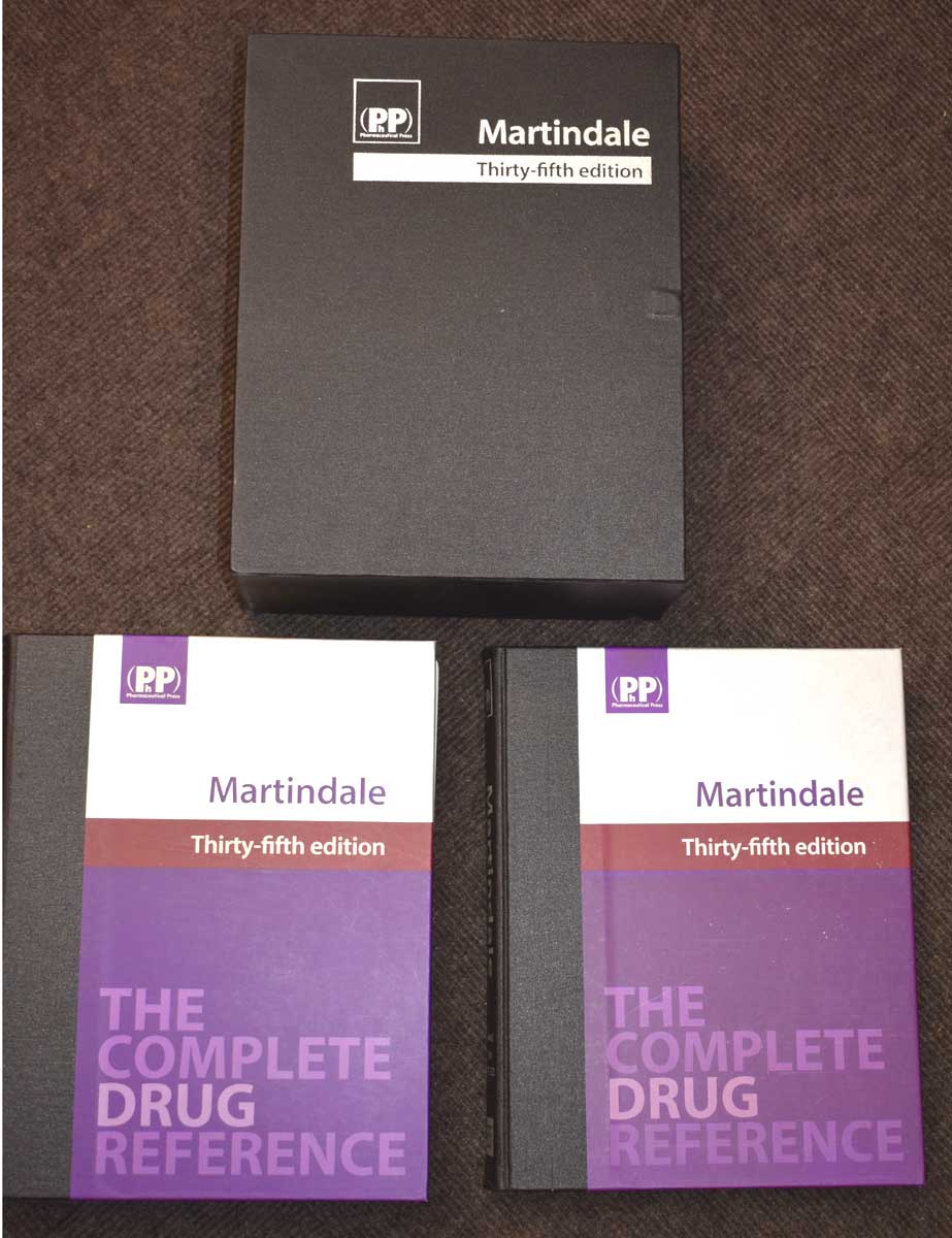 Martindale: The Complete Drug Reference. Thirty-fifth Edition. 2 volume set.