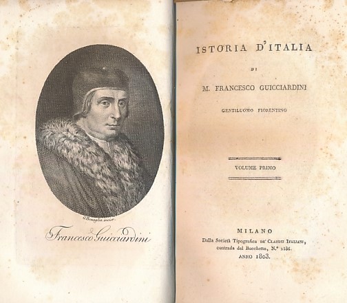 Istoria d'Italia. 10 volume set.