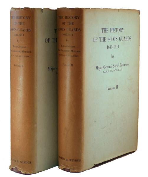 The History of the Scots Guards: From the Creation of the Regiment to the Eve of the Great War. 2 volumes. Limited Edition. Signed by Price Albert in Volume I