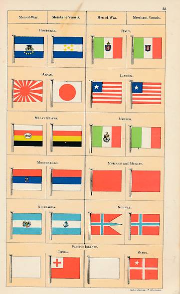 Lloyd's Book of House Flags & Funnels of the Principle Steamship Lines of the World and the House Flags of Various Lines of Sailing Vessels