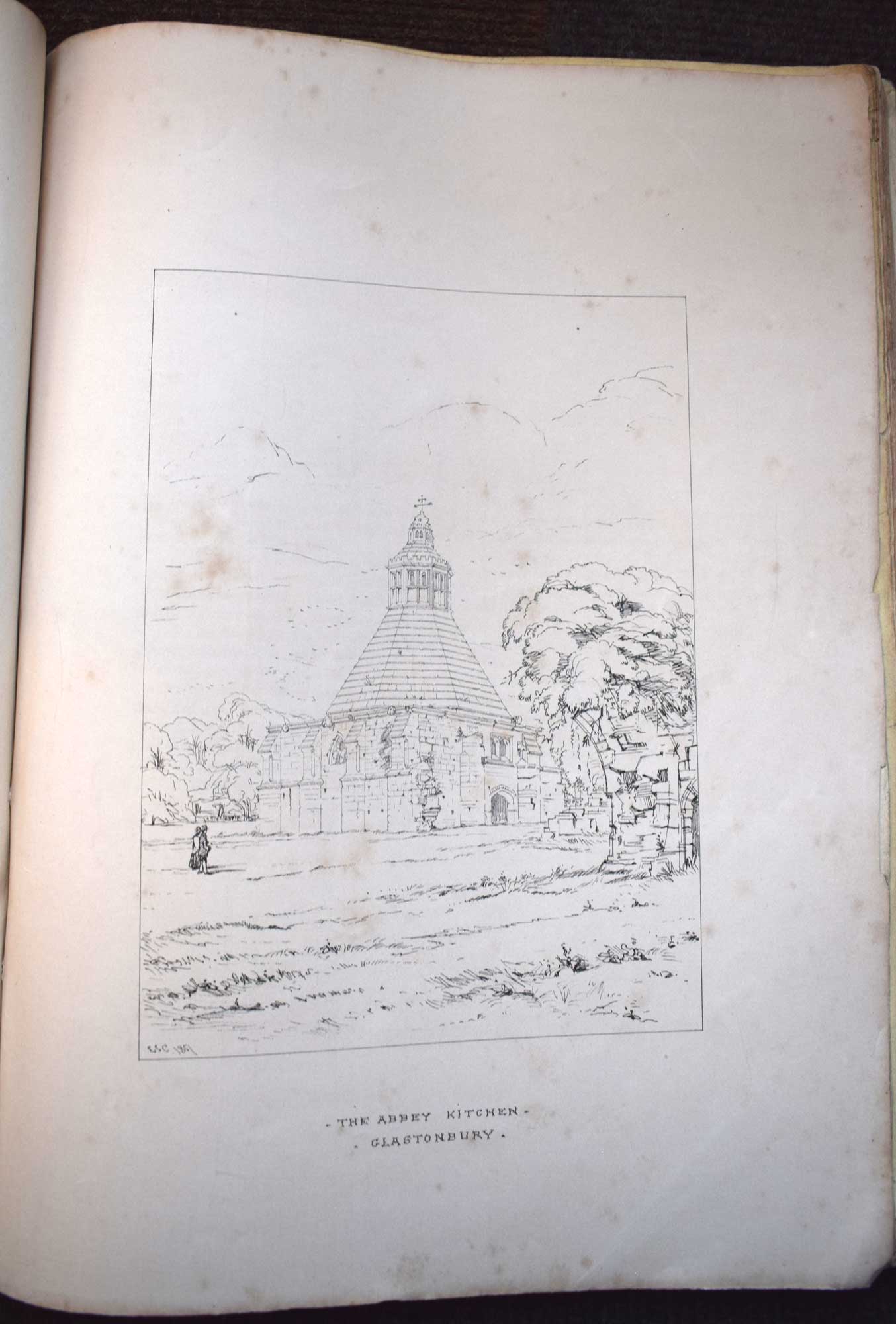 Sketches of the Architectural Beauties of Wells and Glastonbury in Sixteen Plates. 2 copies in one (32 plates).