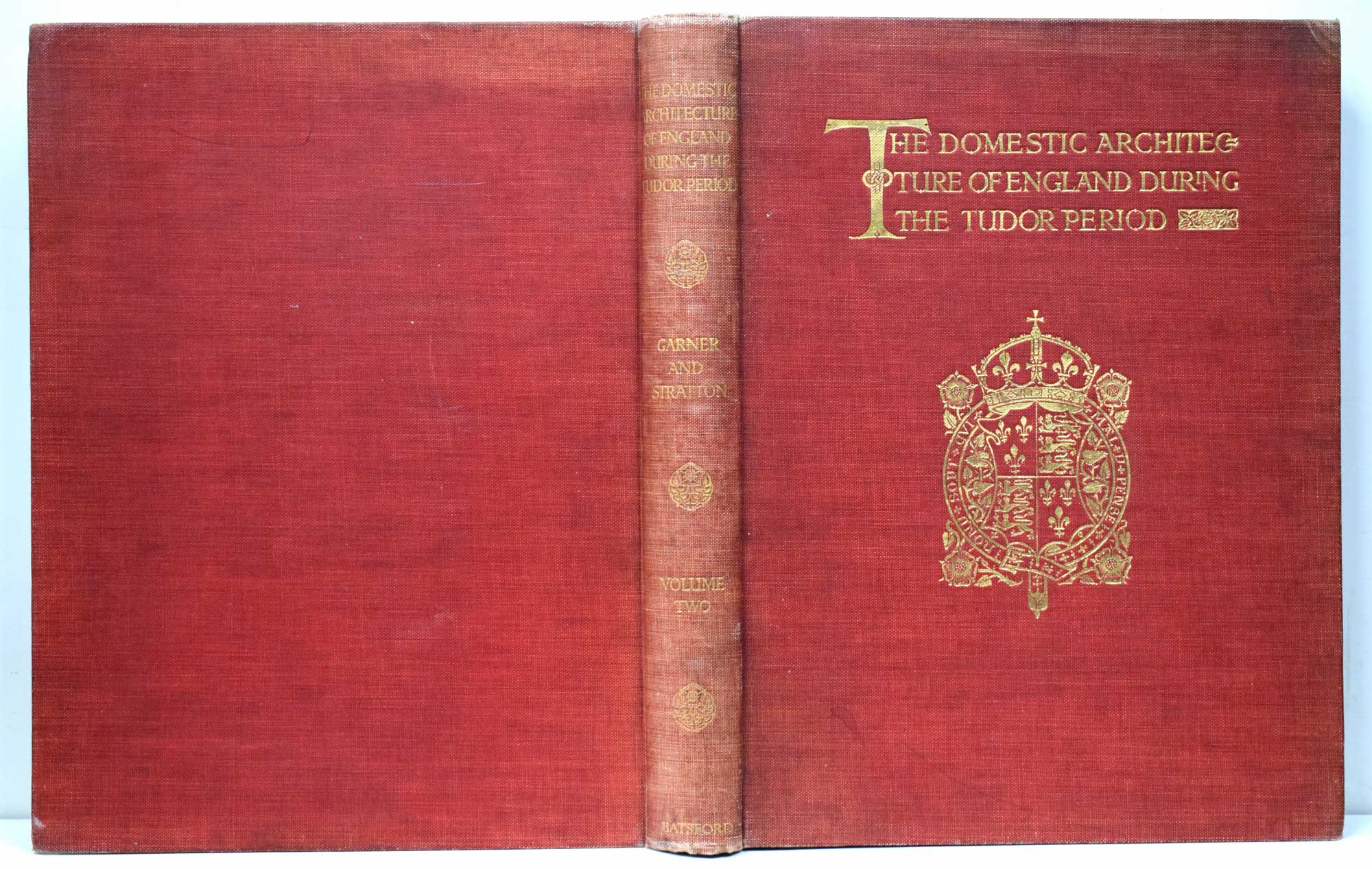 The Domestic Architecture of England during the Tudor Period. Volume II only.