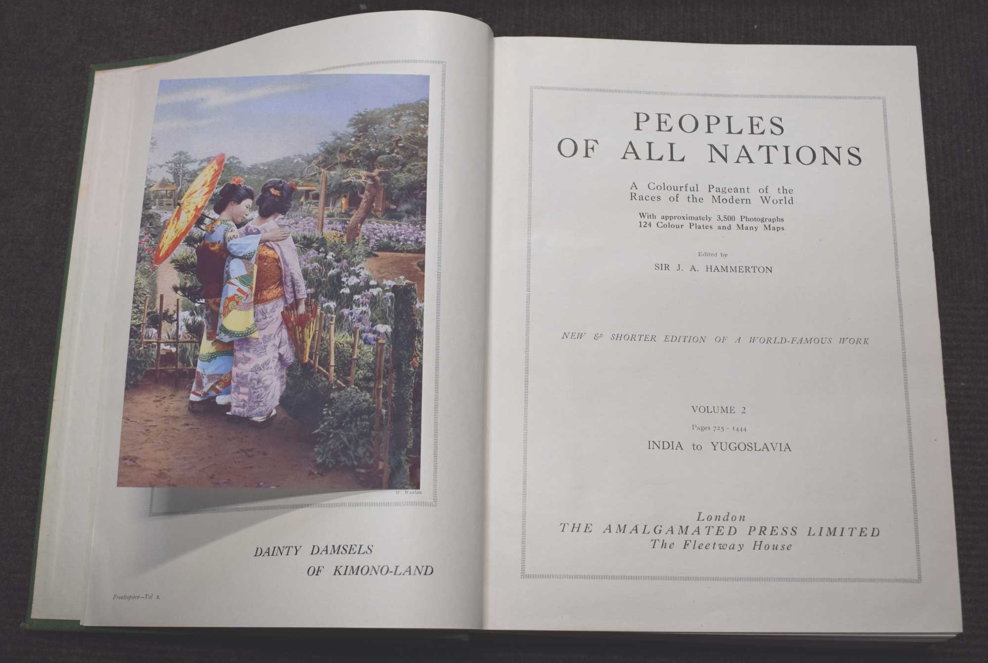 Peoples of All Nations. Two volume set.