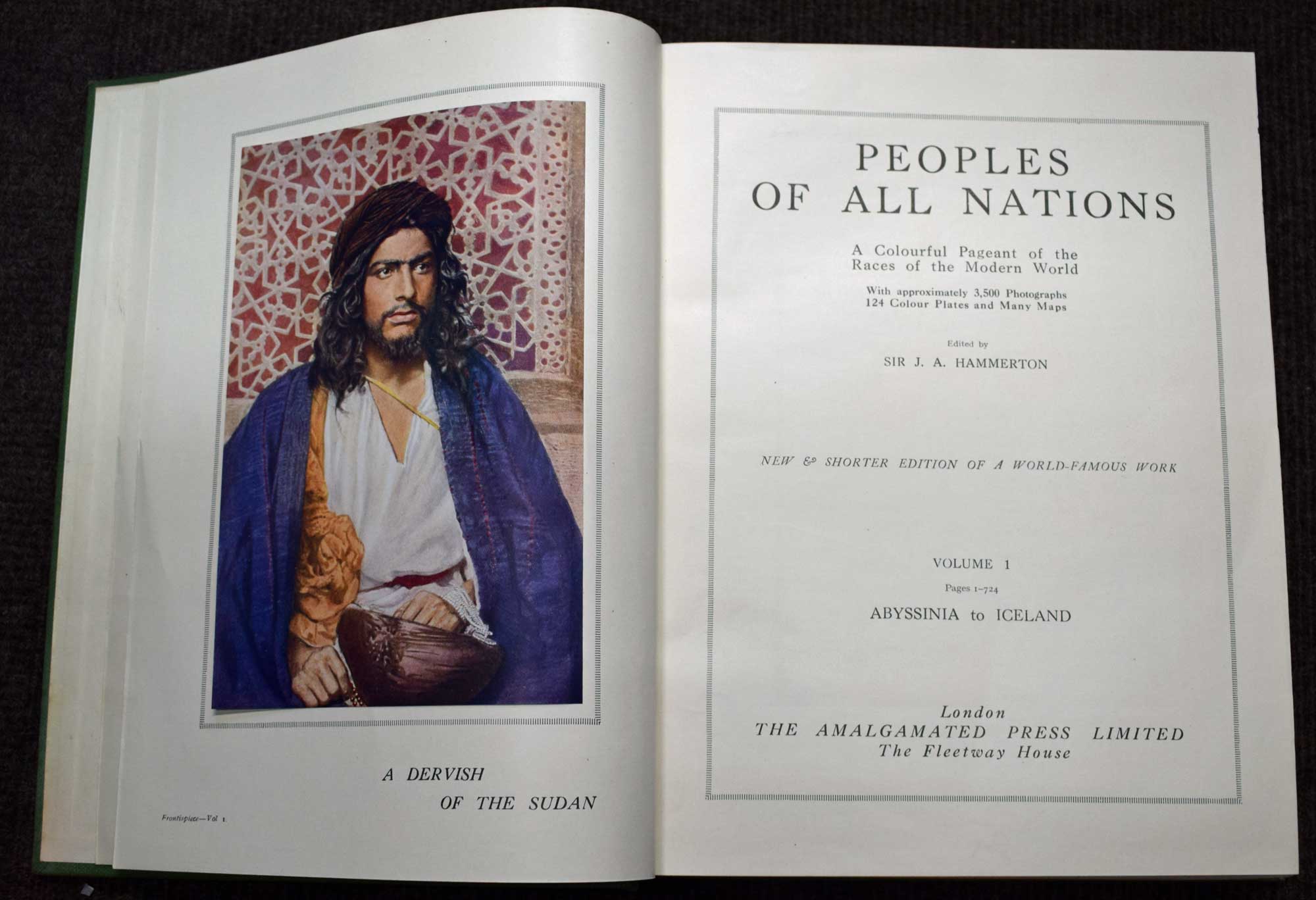 Peoples of All Nations. Two volume set.