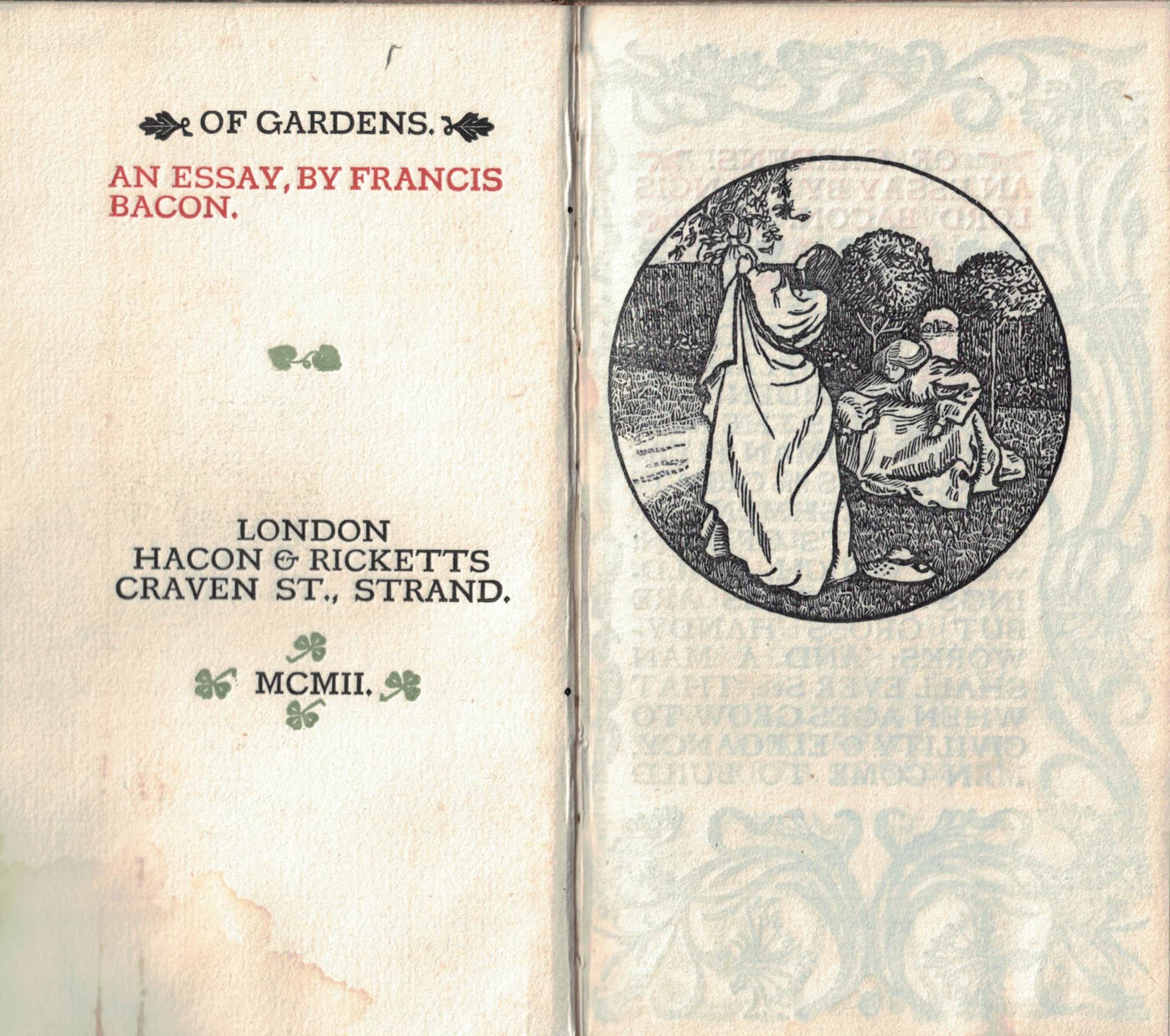 Of Gardens. Limited edition.