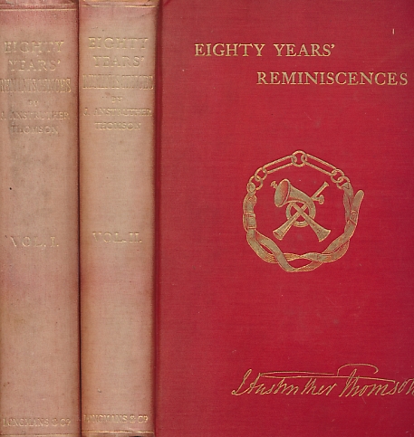 Eighty Years' Reminiscences. 2 volume set.