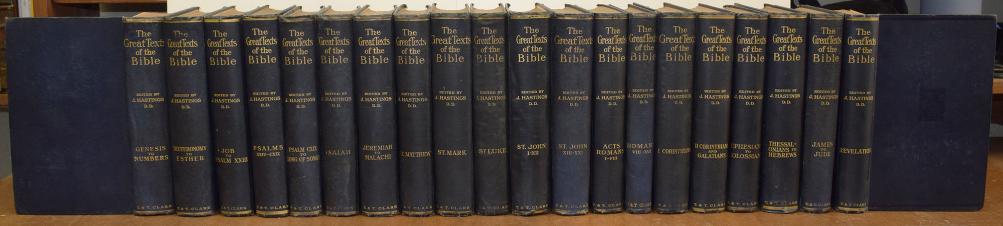 The Great Texts of the Bible. 20 volume set.
