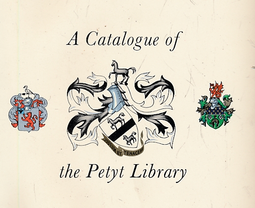A Catalogue of the Petyt Library at Skipton, Yorkshire