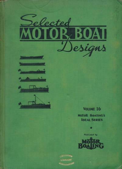 Selected Motor Boat Designs