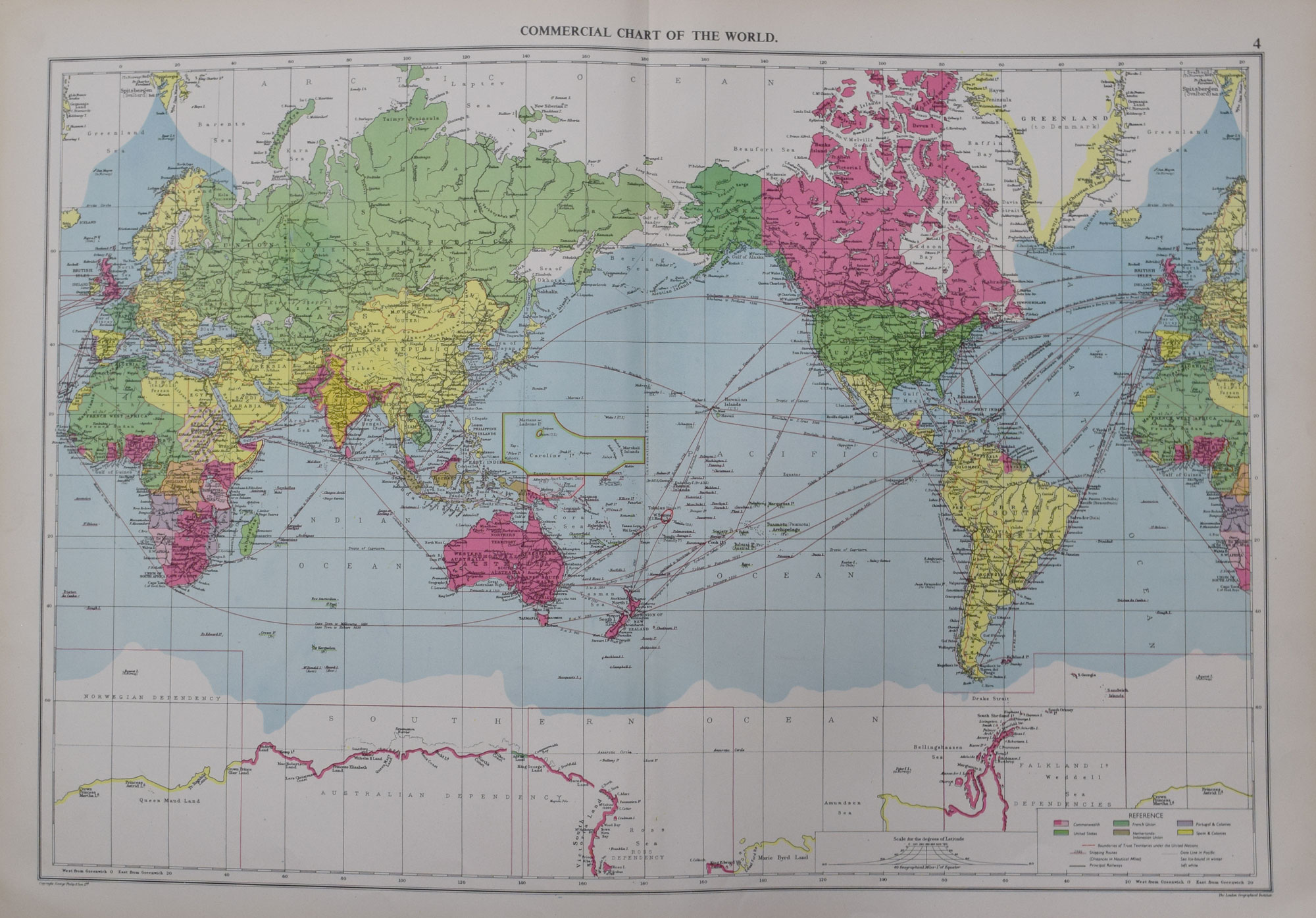 The Mercantile Marine Atlas. 1952.