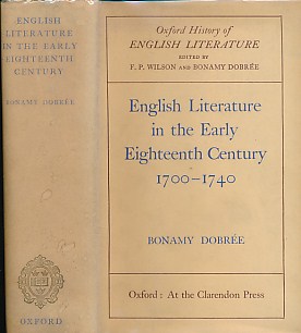 English Literature in the Early Eighteenth Century 1700-1740