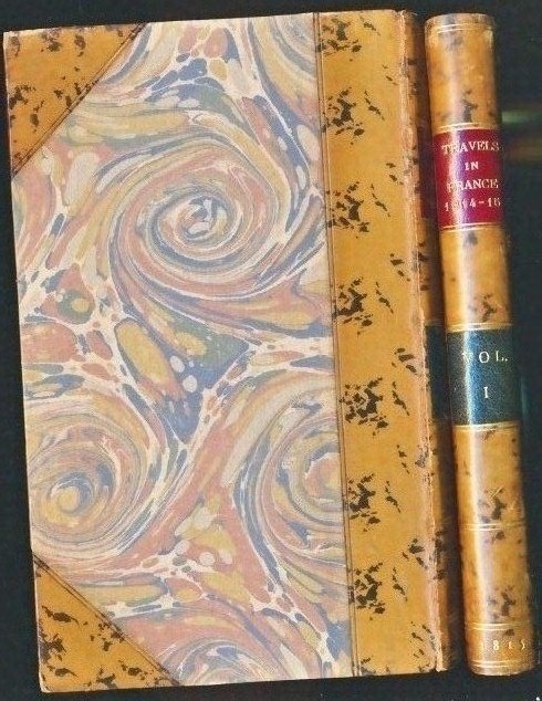 Travels in France During the years 1814-15. Comprising A Residence at Paris During the Stay of the Allied Armies and at Aix, at the Period of the Landing of Bonaparte. 2 volume set.