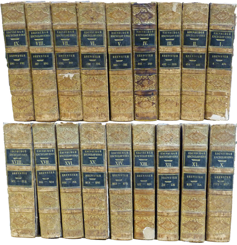 The Edinburgh Encyclopædia [Encyclopaedia]. 18 volume set.