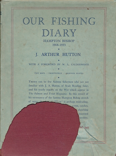 Our Fishing Diary. Hampton Bishop 1908-1933.