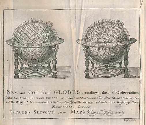 The Description and Use of the Globes and the Orrery. To which is Prefix'd by Way of Introduction, a Brief Account of the Solar System.