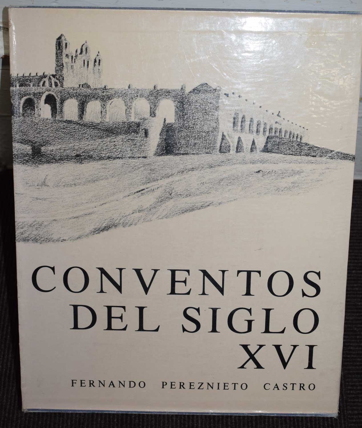 Conventos del Siglo XVI. [Convents of the 16th Century] Two volume set. Signed copy.
