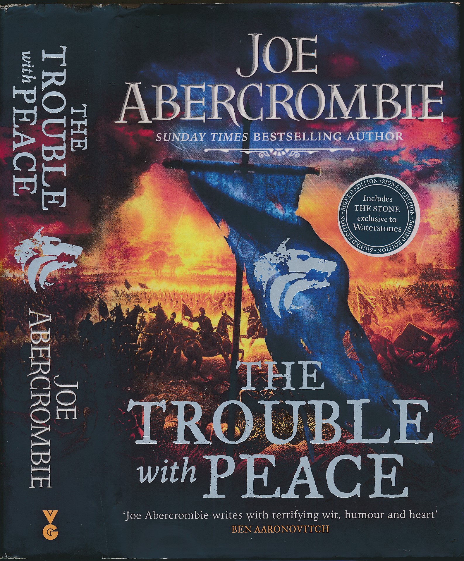 The Trouble with Peace. Signed copy.