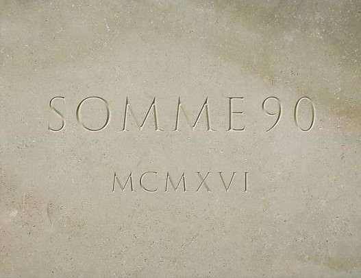 Somme 90. A Commemorative Edition for the Ninetieth Anniversary of the Battle of the Somme.