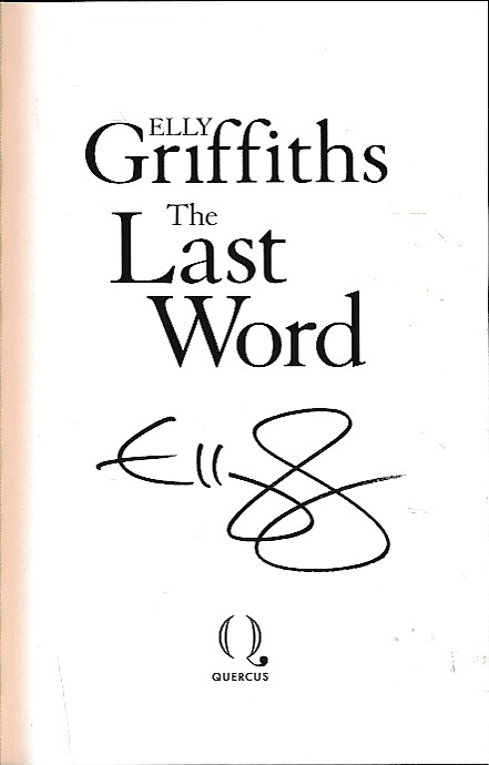 The Last Word. Signed copy.