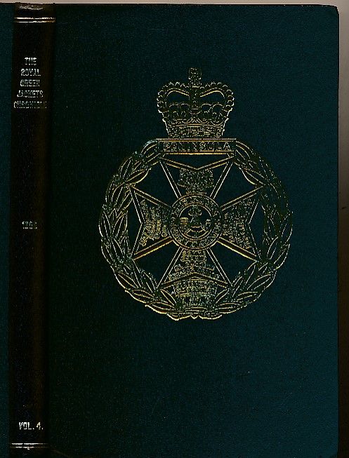 The Royal Green Jackets Chronicle for 1969 Volume 4.