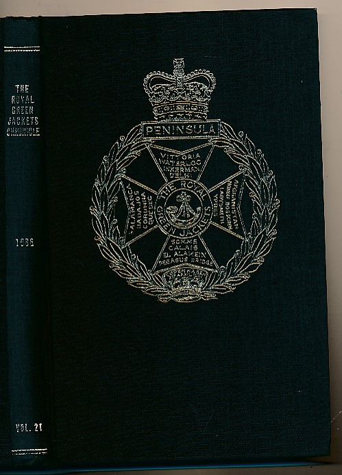The Royal Green Jackets Chronicle for 1986 Volume 21